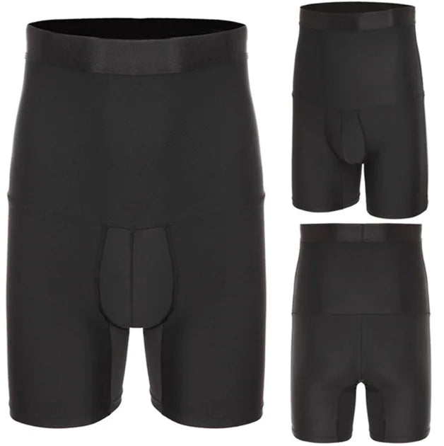 Men's high waist compression tummy control shapewear